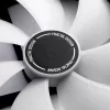 Ventilators Fractal Design Prisma AL-12 12 cm Melns Balts