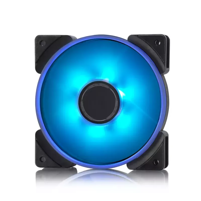 Ventilators Fractal Design Prisma AL-12 12 cm Melns Balts