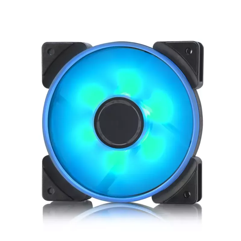 Ventilators Fractal Design Prisma AL-12 12 cm Melns Balts
