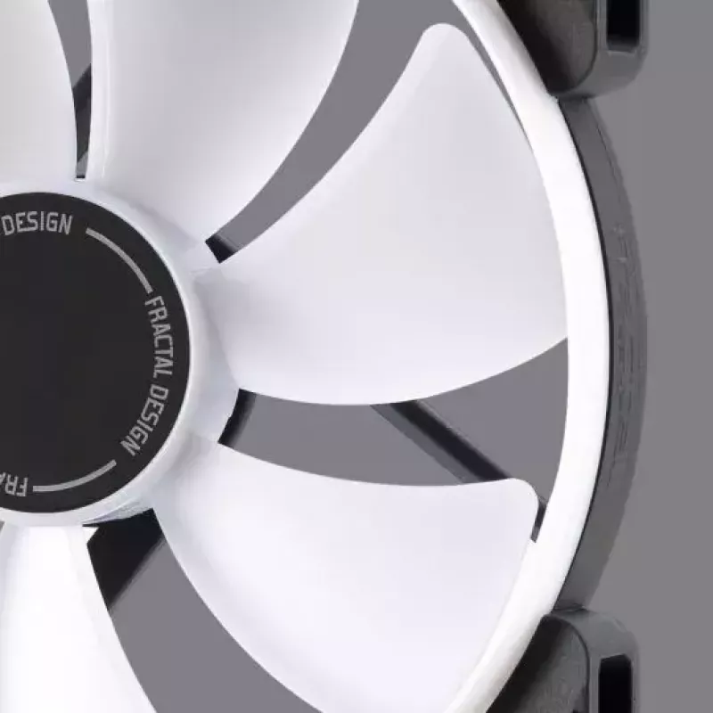 Ventilators Fractal Design Prisma AL-12 12 cm Melns Balts