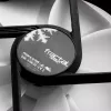 Ventilators Fractal Design Prisma AL-12 12 cm Melns Balts
