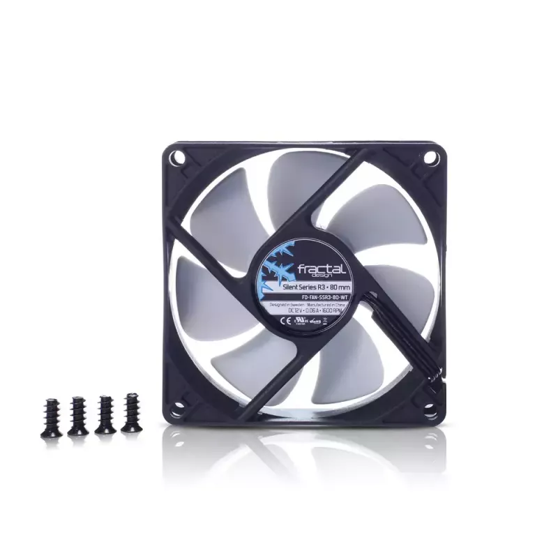 Fractal Design Silent Series R3 80 mm ventilators