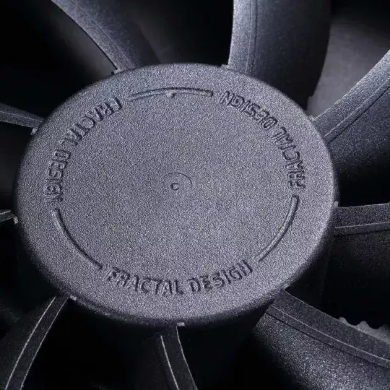 14 cm datora korpusa ventilators Fractal Design Venturi HF-14 — 140 mm, 1200 apgr./min, 118,2 cfm, FDB, 12 V, 25 mm biezums