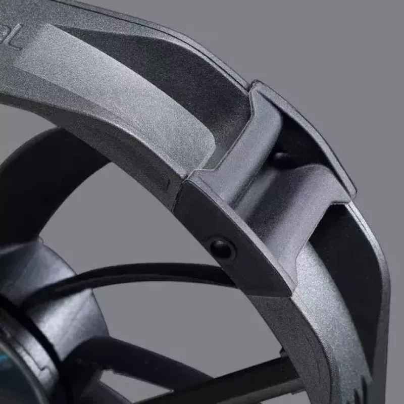 14 cm datora korpusa ventilators Fractal Design Venturi HF-14 — 140 mm, 1200 apgr./min, 118,2 cfm, FDB, 12 V, 25 mm biezums