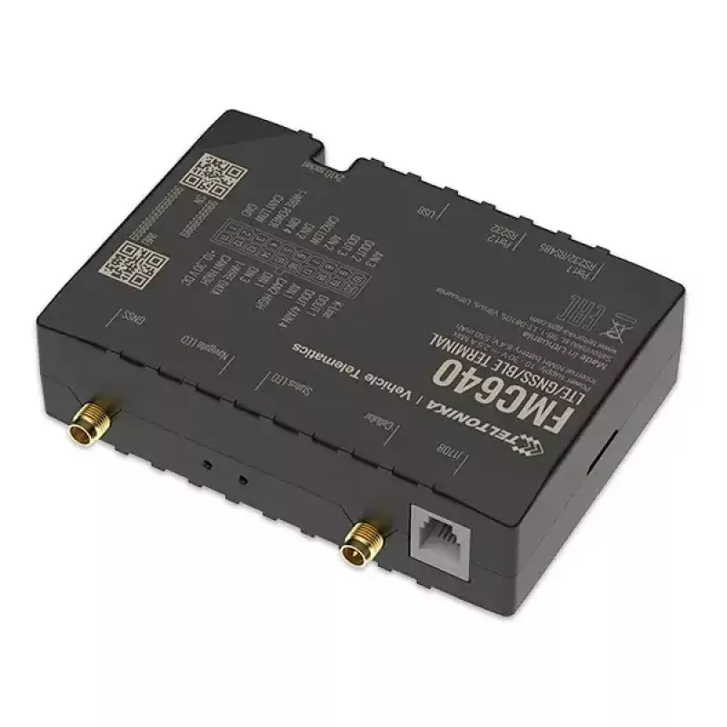 GPS izsekotājs Teltonika FMC640 Auto Melns