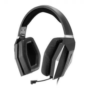 GIGABYTE Force H5 austiņas ar vadu, galvas lentes, spēlēm, melnas
