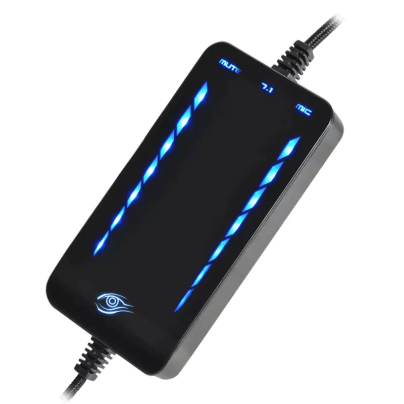 GIGABYTE Force H5 austiņas ar vadu, galvas lentes, spēlēm, melnas