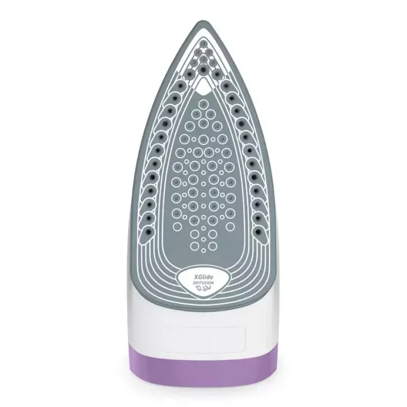 Tefal FV2836 Dry & Steam gludeklis keramikas zole 2400 W violeta, balta
