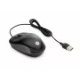 HP USB Travel pele, piemērota abām rokām, optiskā, USB Type-A, 1000 DPI, melna