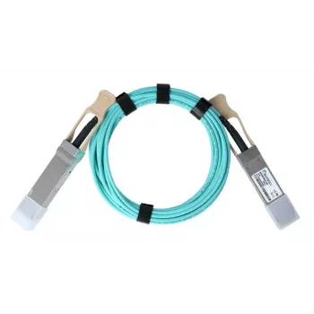 Tīkla kabelis BlueOptics G7QL6ZC-BO QSFP28 AOC 3 m Aqua