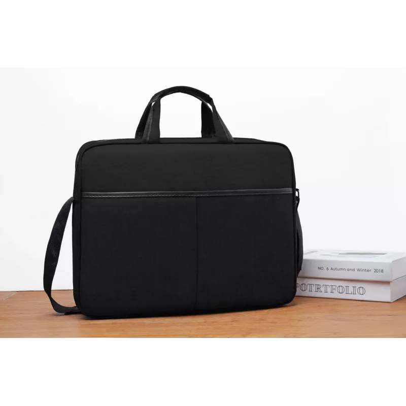 eSTUFF GLB201550 portatīvā datora soma 40,6 cm (16 collas) somiņa ar augšējo ielādi melna
