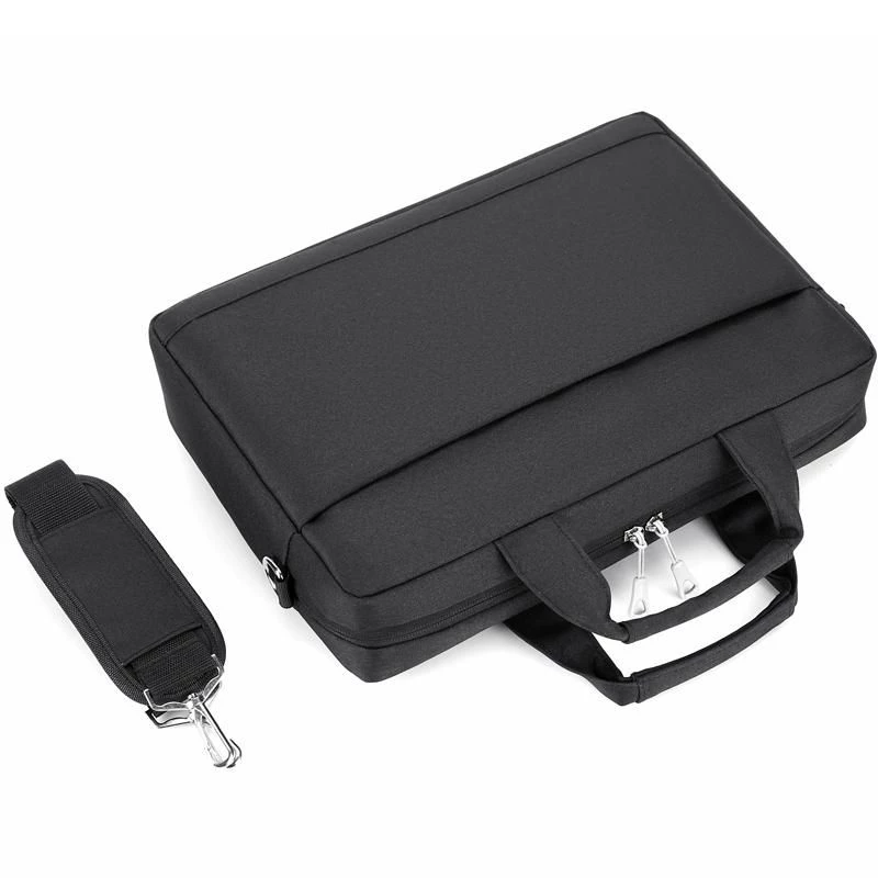 eSTUFF GLB201620 klēpjdatora soma 39,6 cm (15,6 collas) augšas ielādes soma Melna