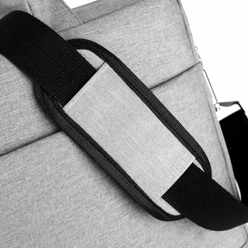 eSTUFF GLB201622 klēpjdatora soma 39,6 cm (15,6 collas) Augšējā ielādējamā soma Pelēka