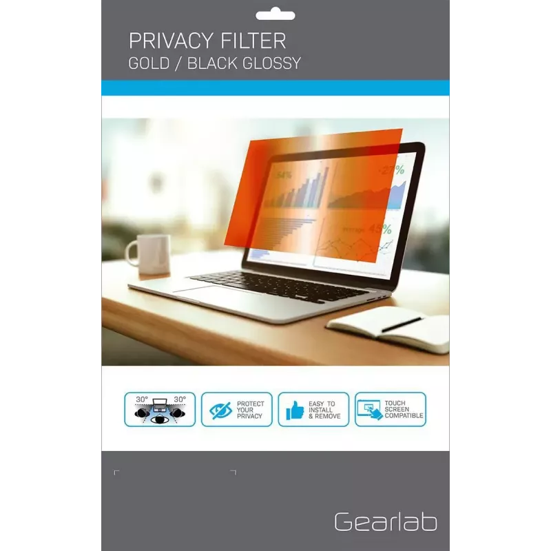 eSTUFF GLBG19377302 displeja privātuma filtrs 48,3 cm (19 collu) monitoram, bezrāmja displeja privātuma filtrs