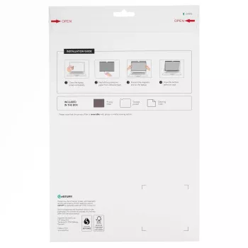 eSTUFF GLBMMB15 displeja privātuma filtrs 39,1 cm (15,4 collu) klēpjdatoram bez rāmja