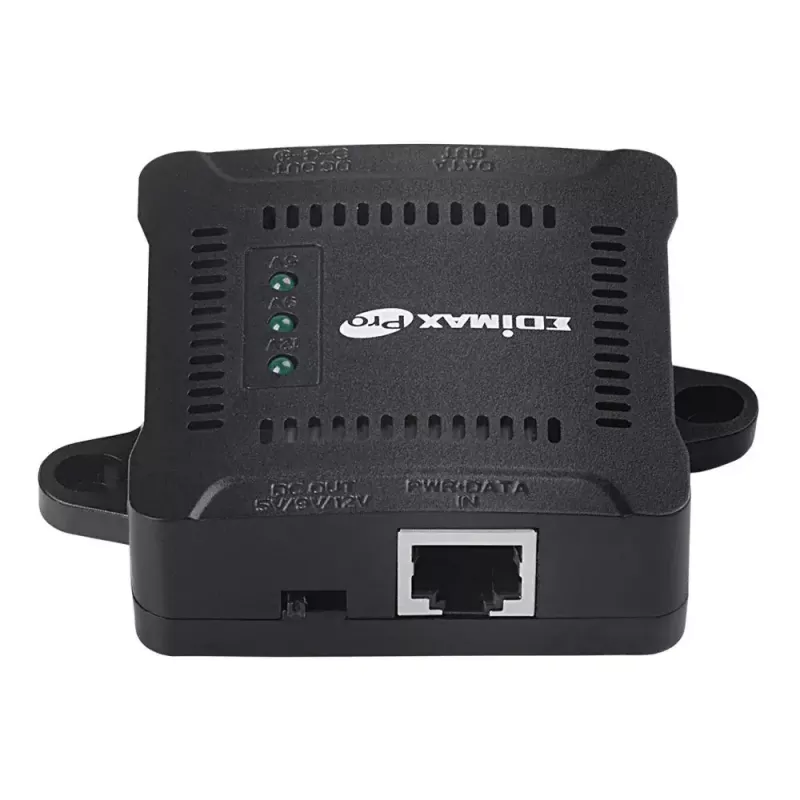 Tīkla sadalītājs Edimax GP-101ST Power over Ethernet PoE Melns