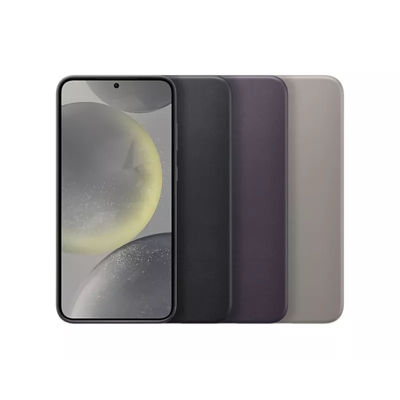 Vegan Leather vāciņš Samsung Galaxy S24+ Taupe Monochromatic