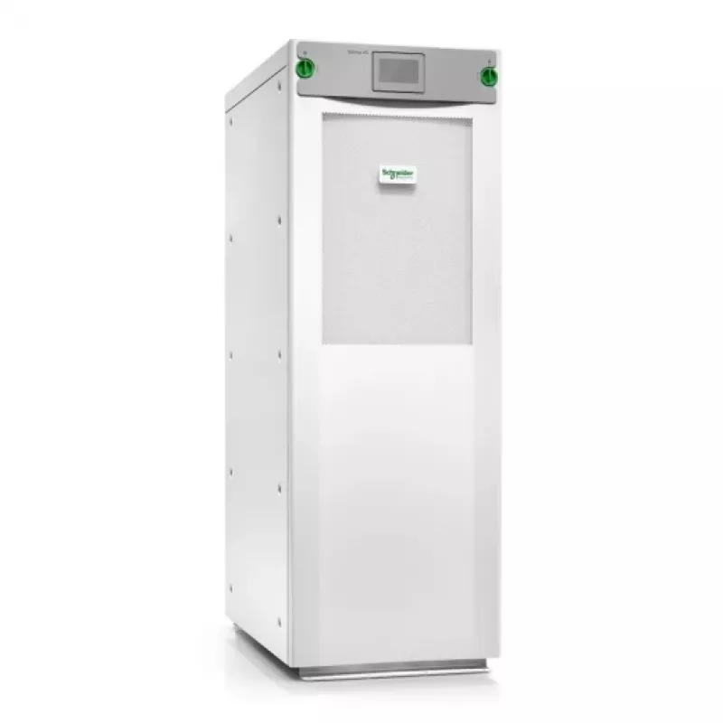 APC Galaxy VS UPS 30kW 400V līdz 4 iekšējiem 9Ah viedajiem modulārajiem akumulatoru blokiem, palaišana 5x8