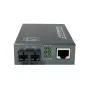 LevelOne RJ45 uz SC Gigabitu mediju pārveidotājs, PoE PSE, vienmoda šķiedra, 20 km