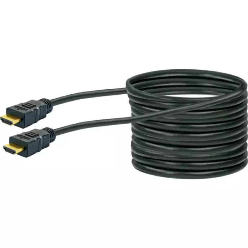 HDMI Kabelis Schwaiger HDM150 013 15m Type A Melns Zelta