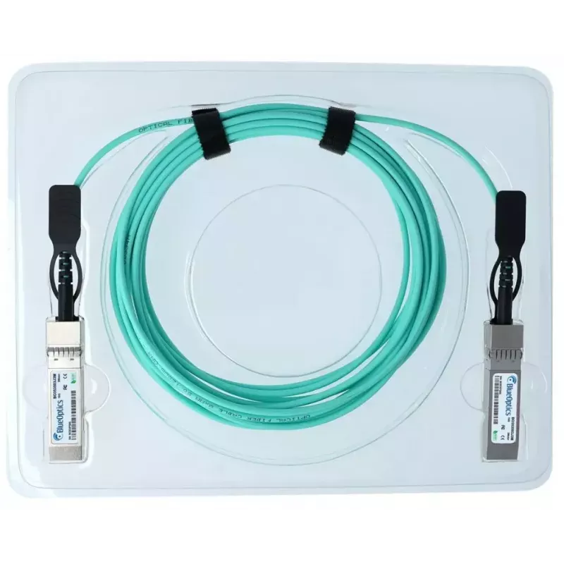 BlueOptics H-SFP+AOC2M-BO InfiniBand optiskās šķiedras kabelis 2 m Akvamarīna