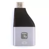 Techly IADAP USBC-DP4K USB grafikas adapteris 3840 x 2160 pikseļi Melns, Sudrabains
