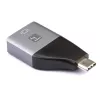 Techly IADAP USBC-DP4K USB grafikas adapteris 3840 x 2160 pikseļi Melns, Sudrabains