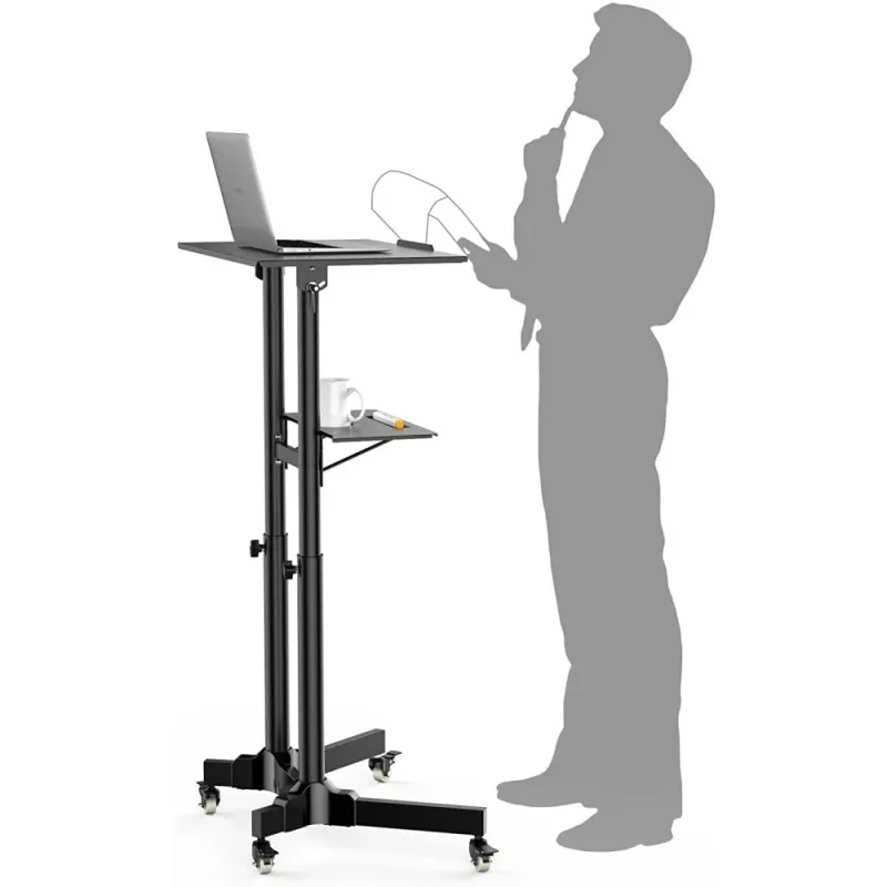 Techly ICA-TB TPM-1BK klēpjdatora statīvs Melns
