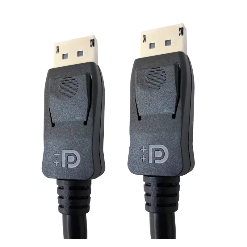 Techly ICOC DSP-A14-010 DisplayPort kabelis 1 m Melns