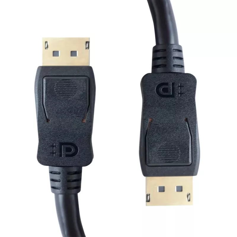 Techly ICOC DSP-A14-010 DisplayPort kabelis 1 m Melns