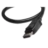 Techly ICOC DSP-A14-010 DisplayPort kabelis 1 m Melns