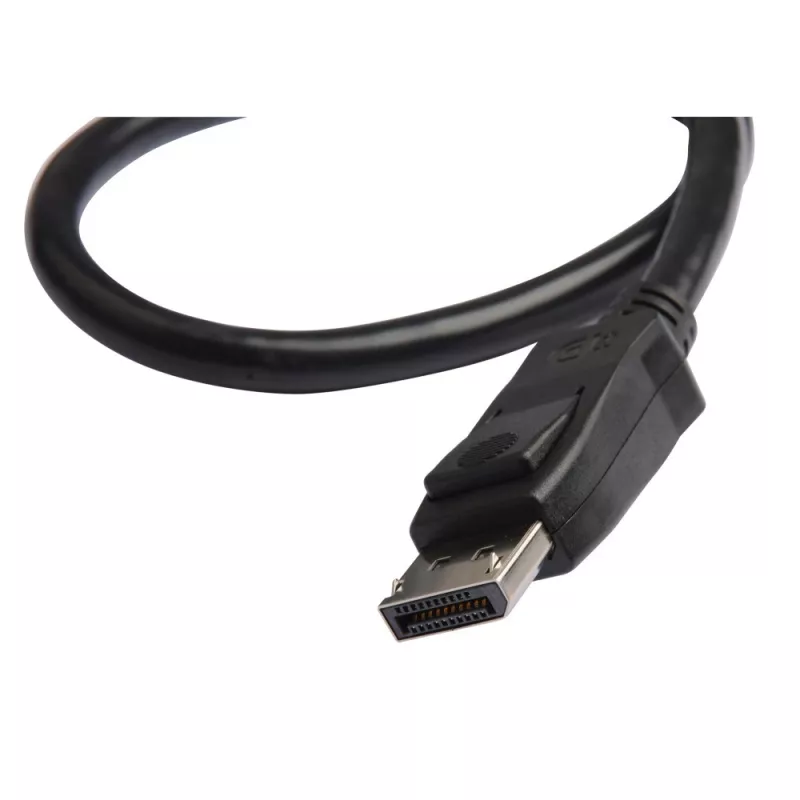 Techly ICOC DSP-A14-010 DisplayPort kabelis 1 m Melns