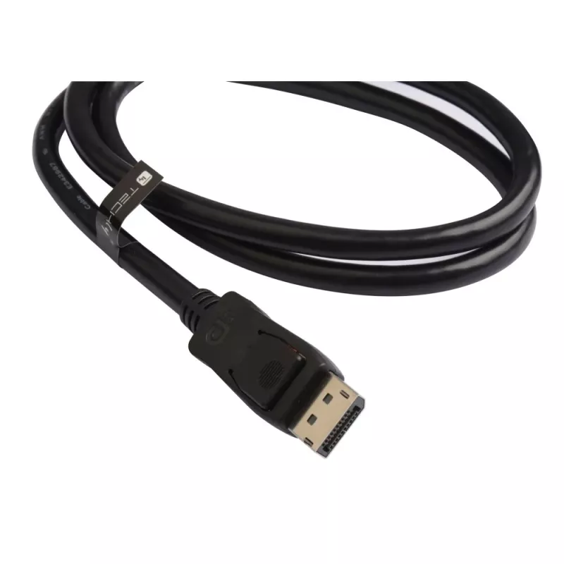Techly ICOC DSP-A14-010 DisplayPort kabelis 1 m Melns