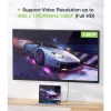 Techly Monitor DisplayPort–VGA kabelis 3 m ICOC DSP-V-030, 3 m, VGA (D-Sub), DisplayPort, vīrišķais, vīrišķais, niķelēts