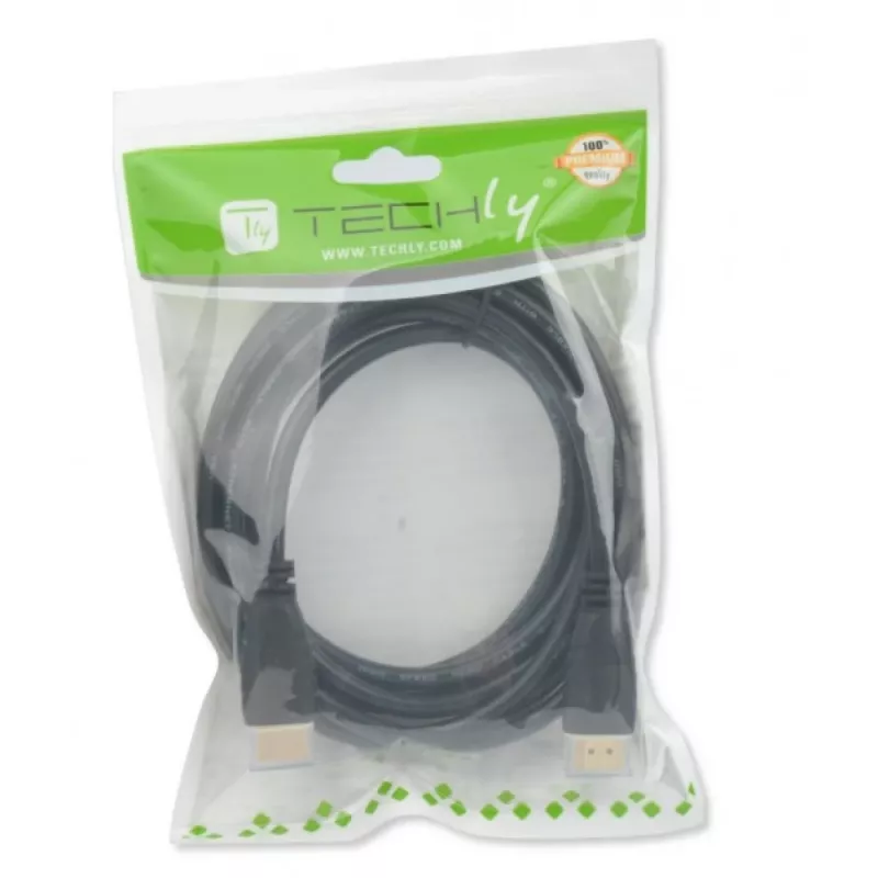 Techly ICOC HDMI21-8-020 HDMI kabelis 2 m HDMI A tipa (standarta) melns