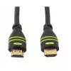 Techly 25m High Speed HDMI kabelis Hook M/M ICOC HDMI-A-250, 25 m, HDMI Type A (Standard), HDMI Type A (Standard), 4096 x 2160 pikseļi, 3D, Melns