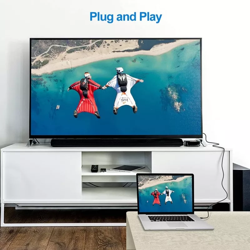 Techly 5m ātrdarbīgs kabelis Mini HDMI uz HDMI vīr. / vīr. melns ICOC HDMI-B-050