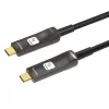 Techly ICOC-U3C-HY-010 USB kabelis 10 m USB C Melns