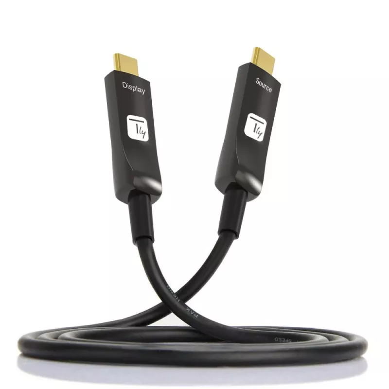 Techly ICOC-U3C-HY-030 USB kabelis 30 m USB C Melns