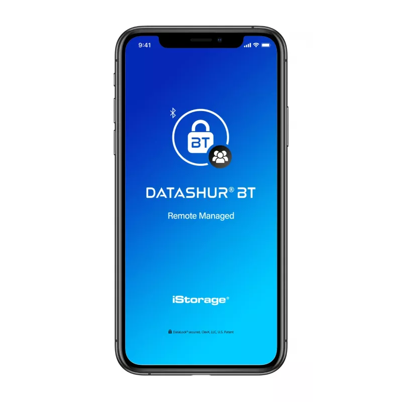 iStorage datAshur BT 64 GB | Šifrēts drošs zibatmiņas disks | Atbloķēšana, izmantojot viedtālruni ar Bluetooth | FIPS 140-2 3. līmeņa sertifikācija | Gatavs attālinātai pārvaldībai