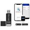 iStorage datAshur BT 64 GB | Šifrēts drošs zibatmiņas disks | Atbloķēšana, izmantojot viedtālruni ar Bluetooth | FIPS 140-2 3. līmeņa sertifikācija | Gatavs attālinātai pārvaldībai