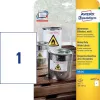 Pašlīmējošā etiķete Taisnstūris AVERY J4775-10