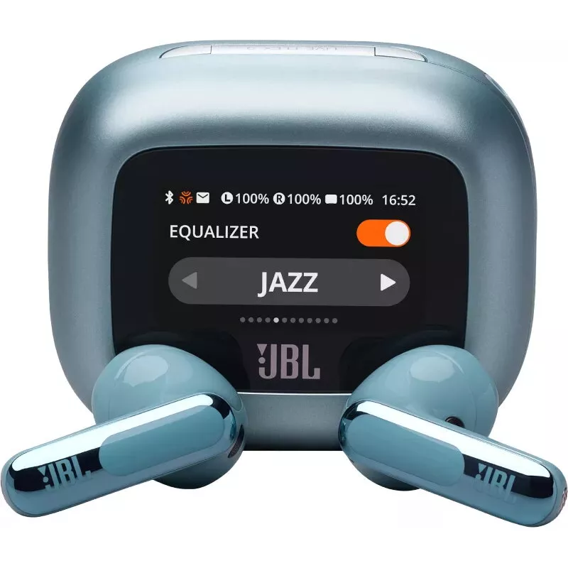 JBL Live Flex 3 Bezvadu austiņas Iekšauss Zvaniem/Mūzikai/Sportam/Ikdienai Zilā krāsā