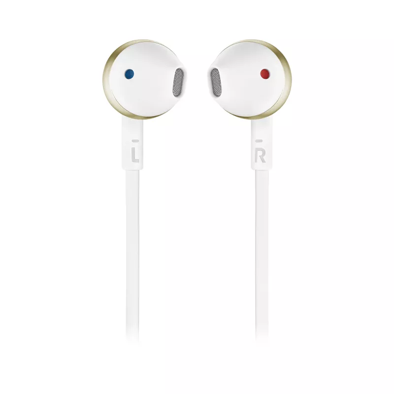 JBL Tune 205BT austiņas Bezvadu Ievietojamās Zvani/Mūzika Bluetooth Šampanietis, Zelts