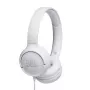 JBL Tune 500 balta, Vadu, 20 - 20000 Hz, Mūzika, 148 g, Austiņas, Balta