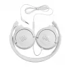 JBL Tune 500 balta, Vadu, 20 - 20000 Hz, Mūzika, 148 g, Austiņas, Balta