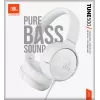 JBL Tune 500 balta, Vadu, 20 - 20000 Hz, Mūzika, 148 g, Austiņas, Balta