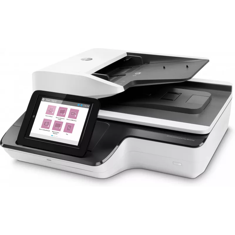HP Scanjet Enterprise Flow N9120 fn2 plakanvirsmas un ADF skeneris 600 x 600 DPI A3 melns, balts