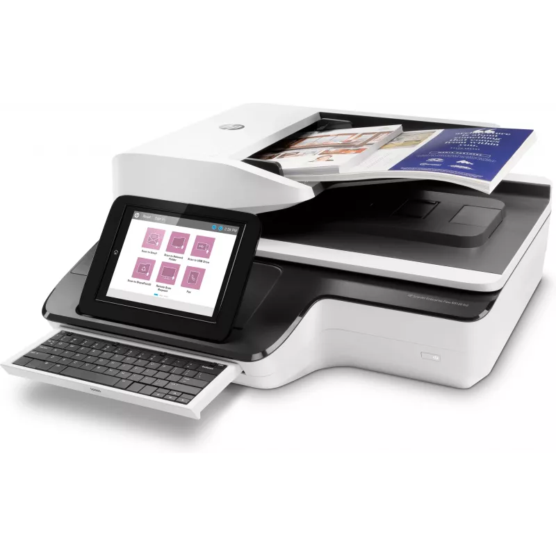 HP Scanjet Enterprise Flow N9120 fn2 plakanvirsmas un ADF skeneris 600 x 600 DPI A3 melns, balts