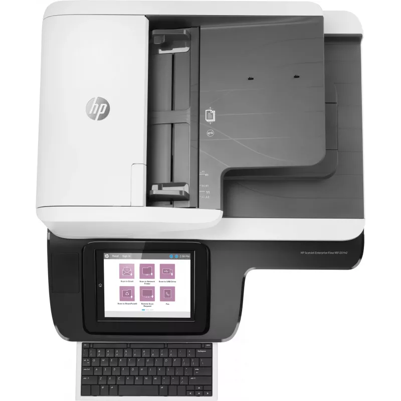 HP Scanjet Enterprise Flow N9120 fn2 plakanvirsmas un ADF skeneris 600 x 600 DPI A3 melns, balts